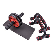 Load image into Gallery viewer, Workout Home Gym Fitness Equipment Abdominal Muscle Trainer Roller Push-Up Bar