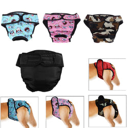 Dog Physiological Pants Diaper  Sanitary Washable Panties XS-XXL