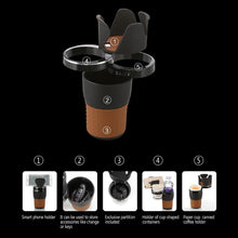 Load image into Gallery viewer, Multi Function Car Organizer Cup Holder Phone Stand