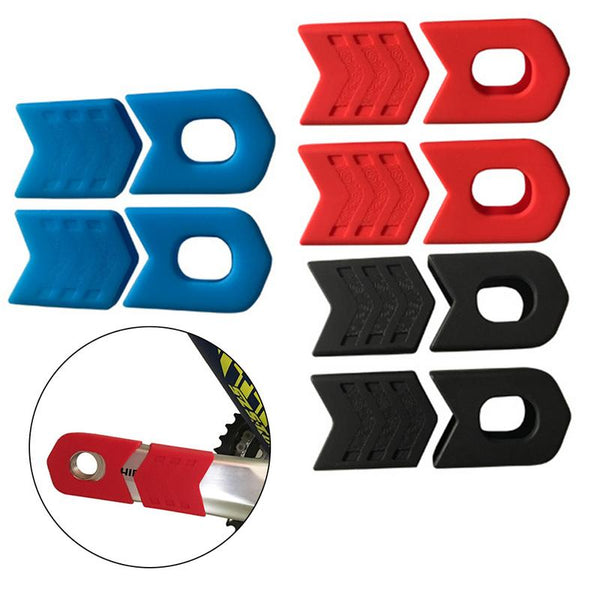 Bike Accessories 4Pcs Bicycle Crank Cover Silicone Arm Sleeve - MomProStore 