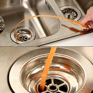 Multi-tooth drain snake Drain Cleaner Sticks Kitchen Toilet Bathtub Sewage