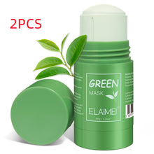 Load image into Gallery viewer, Green Tea Mask Black Head Remover Face Cleanser