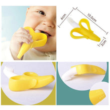 Load image into Gallery viewer, Baby Silicone Teether Training Toothbrush BPA