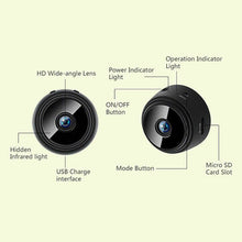 Load image into Gallery viewer, 1080P HD Mini Wireless WIFI IP Camera  DVR