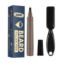 Load image into Gallery viewer, Beard Mustache Pencil Filler Pen Kit With Brush