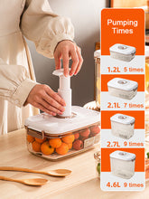 Load image into Gallery viewer, Food Vacuum Storage Box With Free Vacuum Kitchen Sealer