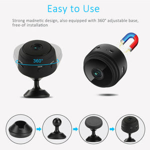 1080P HD Mini Wireless WIFI IP Camera  DVR