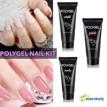 Load image into Gallery viewer, 30ML Polygel Nail Acrylic Poly Gel Pink White Clear Crystal