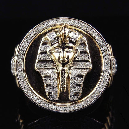 Egyptian King Diamond Ring