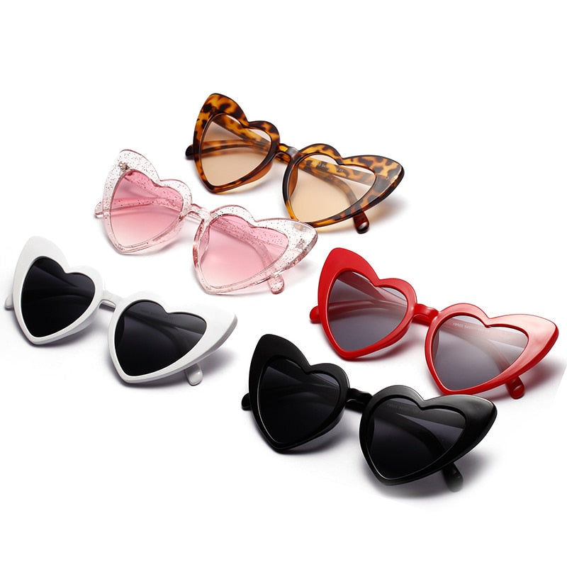 Love Heart Sunglasses For Women