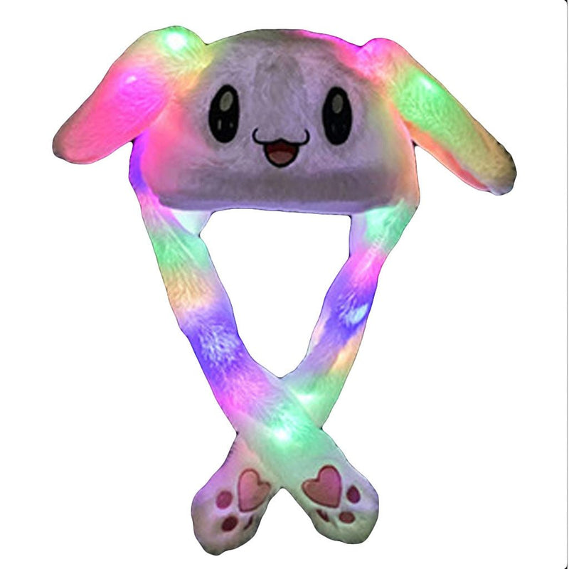 Funny Lighting Hat Cute Rabbit Ears Plush Ears - MomProStore 