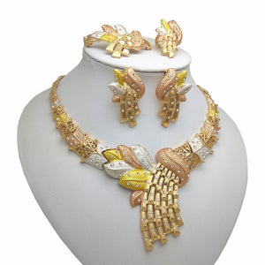 Fashion Jewelry Set Valentine Gift Gold Color