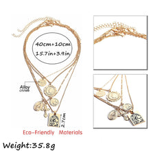 Load image into Gallery viewer, Multi Layer Pendant Choker Necklaces Pendant - MomProStore 