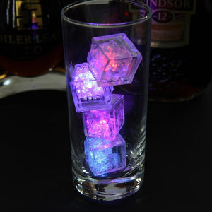 12 Pcs Glowing Luminous  LED Ice Cubes - MomProStore 