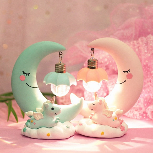 Unicorn LED Cartoon Ornaments Night Light - MomProStore 