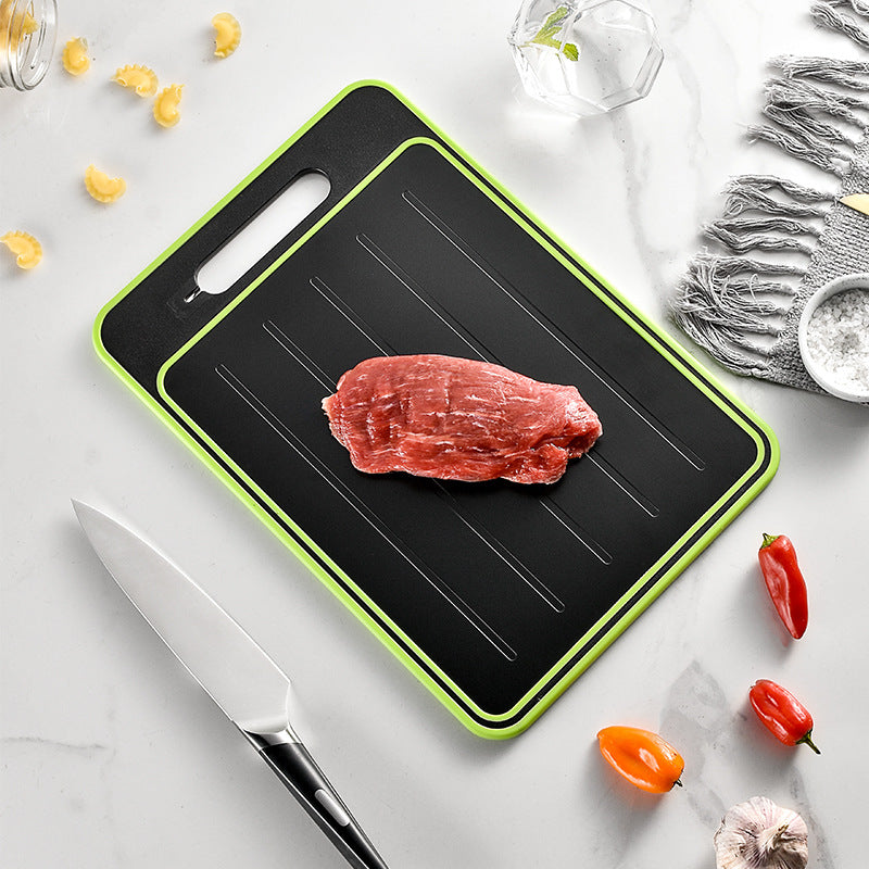 Multi Function Defrosting Double-sided Cutting Board