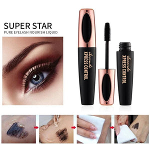 Waterproof Natural Plant Formula Mascara 4D Silk Fiber Lash Eyelash Extension - MomProStore 