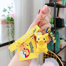 Load image into Gallery viewer, Pokemon Keychain - Cute Cartoon Keychain for Girls