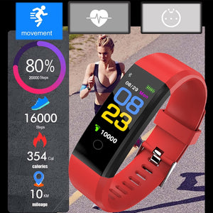 Sport Smart Watch Fitness Tracker Heart Monitor - MomProStore 