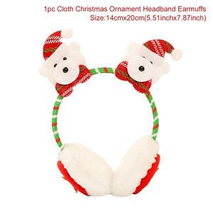 Kids Christmad Headbans Santa Claus Snowman Christmas Gift - MomProStore 