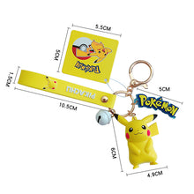 Load image into Gallery viewer, Pokemon Keychain - Cute Cartoon Keychain for Girls