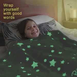 Magic Glow In The Dark Blanket luminous blanket