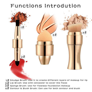 4 In 1 Makeup Brush Foundation - MomProStore 