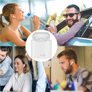 Mini Wireless Bluetooth Earbud Headset With Charging Box - MomProStore 