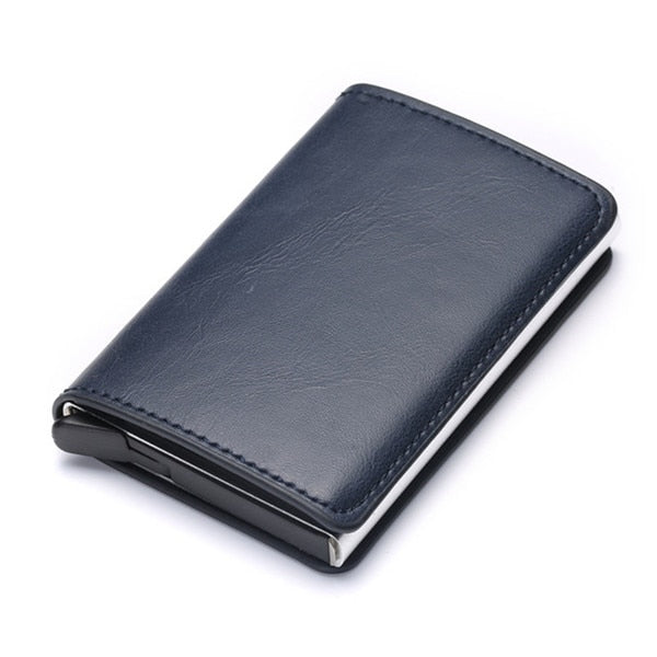 Personalized RFID wallet for men with card holder and aluminum box