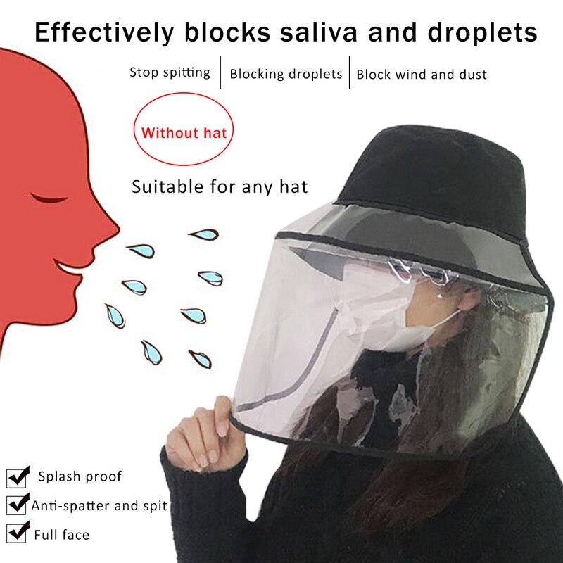 Transparent Anti Droplet Face shield only no hat - MomProStore 