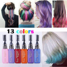 Load image into Gallery viewer, One-time Hair Temporary Color Dye (13 Colors, Non-toxic)