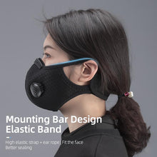 Load image into Gallery viewer, Cycling Face Mask Filter Breathable Anti Dust in stock - MomProStore 