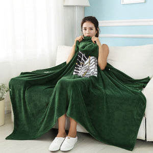 Attack on Titan flannel blanket cloak for cosplay