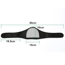 Load image into Gallery viewer, Tourmaline Self-heating Neck Support Belt