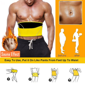 Slim Waist Trainer Body Shaper for Mens Neroprene Waist Shapewear