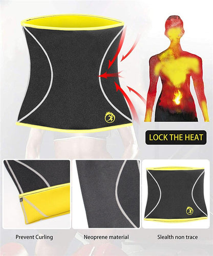 Slim Waist Trainer Body Shaper for Mens Neroprene Waist Shapewear