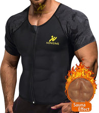 Load image into Gallery viewer, Neoprene Sauna Sport Shirt Body Shaper