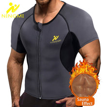 Load image into Gallery viewer, Neoprene Sauna Sport Shirt Body Shaper