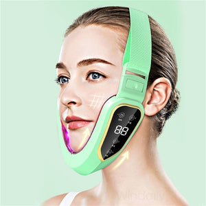 Facial Lifting Device LED Photon Therapy Double Chin V Face Shaped Cheek Lift