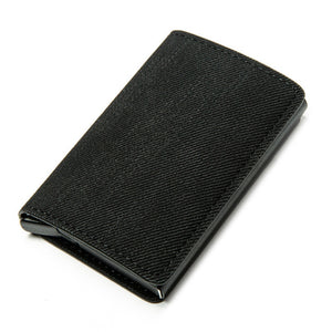 Personalized RFID wallet for men with card holder and aluminum box