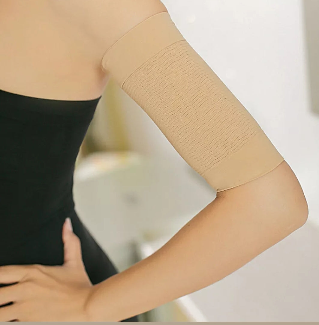 Women Slimming Arm Shaper Weight Loss Cellulite Fat Burner Wrap Belt 2PCS