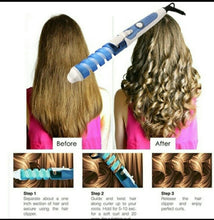 Load image into Gallery viewer, Electric Hair iron Curler Spiral