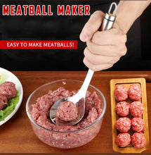 Load image into Gallery viewer, Non stick stainless steel Meatball Maker Spoon