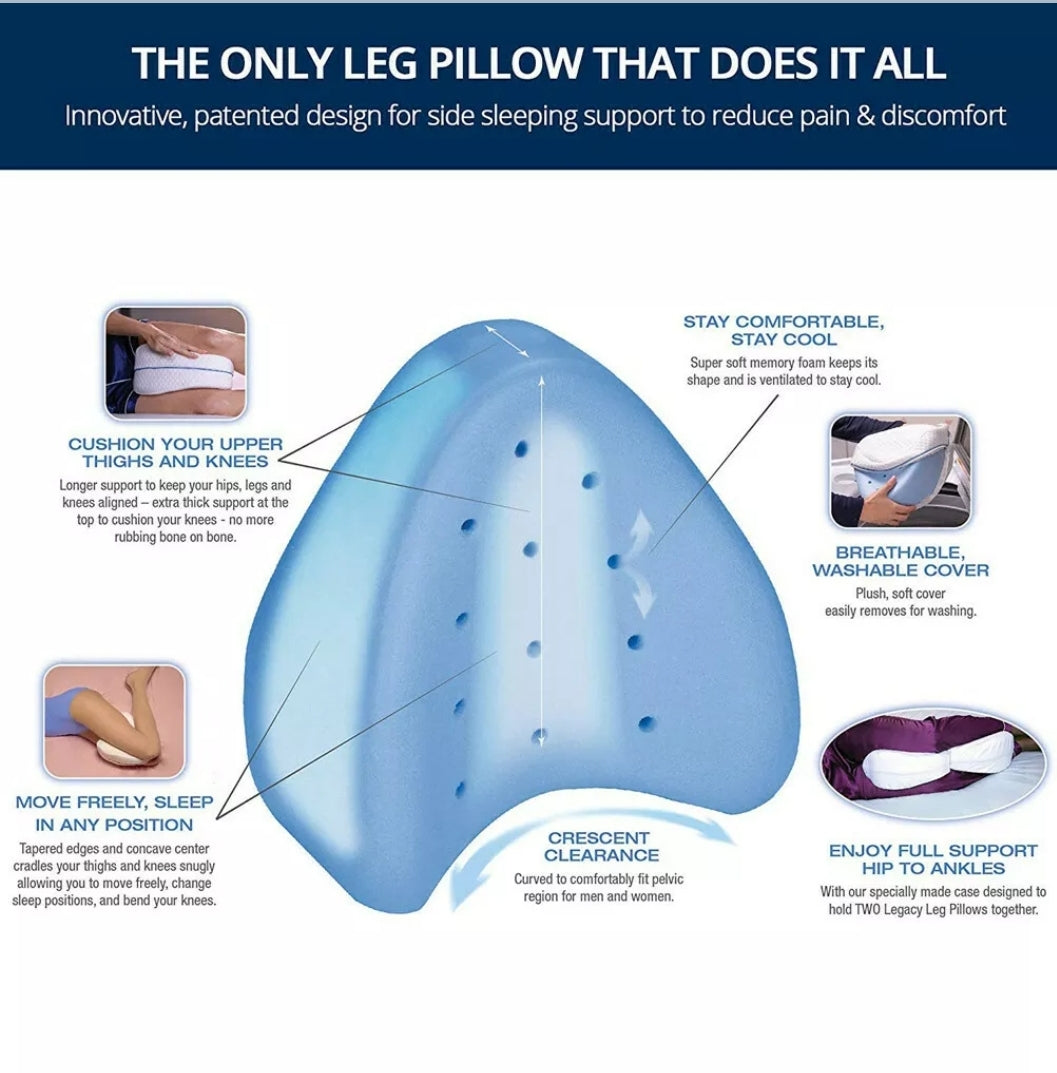 Orthopedic knee Pillow Reduce Back hip pain