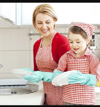 Load image into Gallery viewer, Hygiene Sillicon scrub kitchen gloves