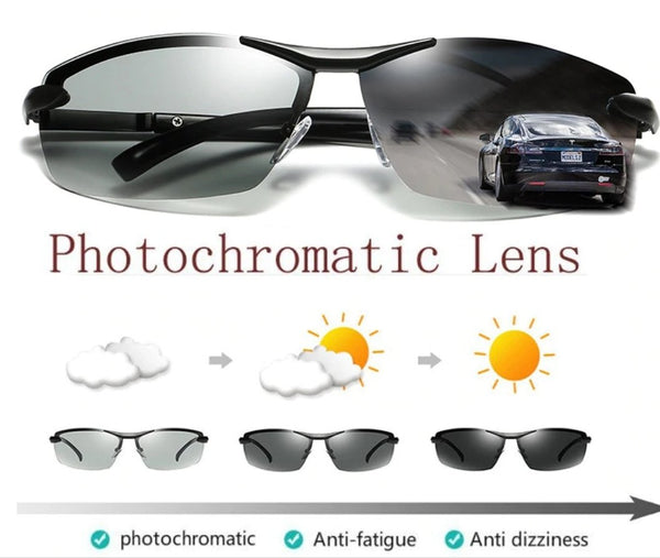 All Sessions Photochromatic Discoloration Sunglasses - MomProStore 
