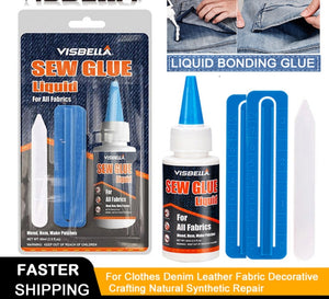 Sew Glue Liquid bonding glue for fabric,shoes,carpet....