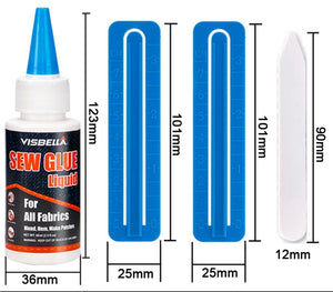 Sew Glue Liquid bonding glue for fabric,shoes,carpet....