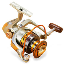 Load image into Gallery viewer, EF1000-7000 12BB 5.2:1 heavy metal rotatable Fishing Reels Fly Wheel For Fresh/ Salt Water