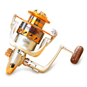 EF1000-7000 12BB 5.2:1 heavy metal rotatable Fishing Reels Fly Wheel For Fresh/ Salt Water